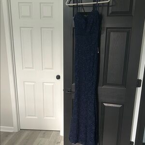 Windsor navy blue prom dress! NEVER WORN!! NWT